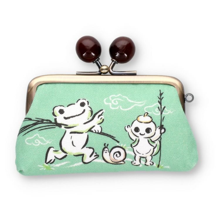 Pickles the Frog Clasp Pouch Choju Jinbutsu Giga Japan 2025