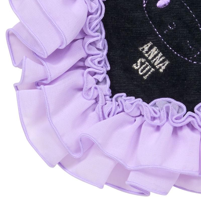My Melody & Kuromi ANNA SUI mini Towel Frill Purple Sanrio Japan 2025