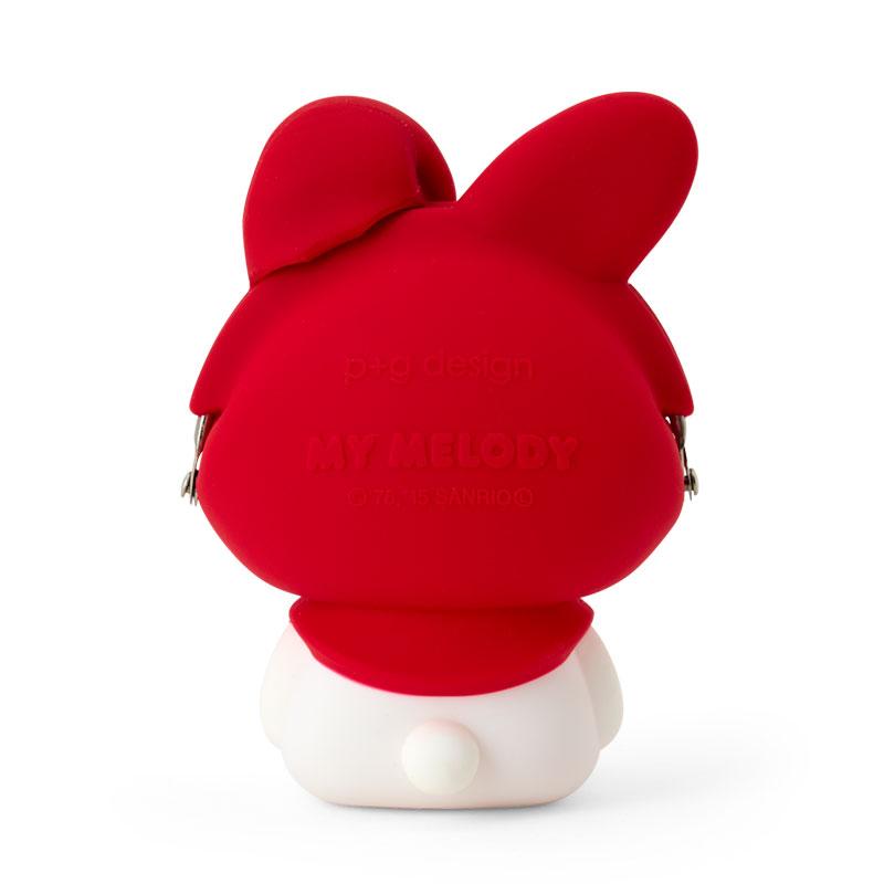 My Melody Silicone Pouch 3D POCHI Red Sanrio Japan 2025