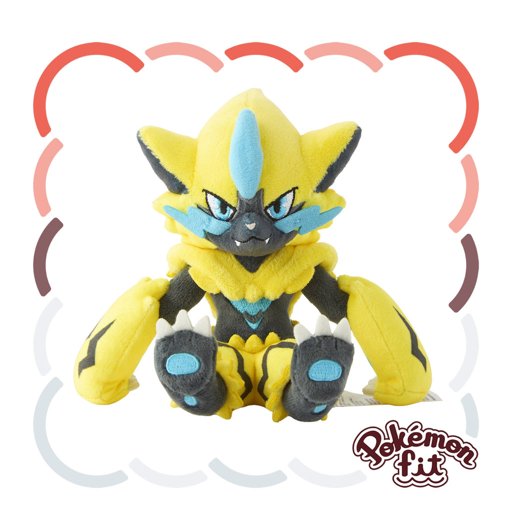 Zeraora Plush Doll Sun & Moon Pokemon fit Center Japan #807