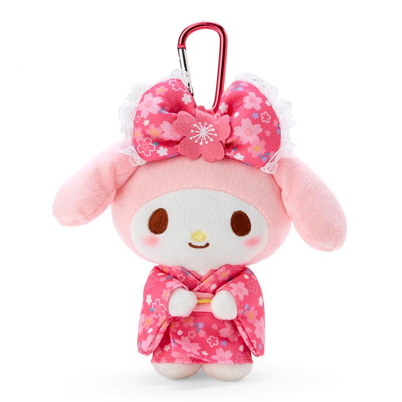 My Melody Eco Shopping Tote Bag Plush Pouch Kimono Sakura Sanrio Japan 2024