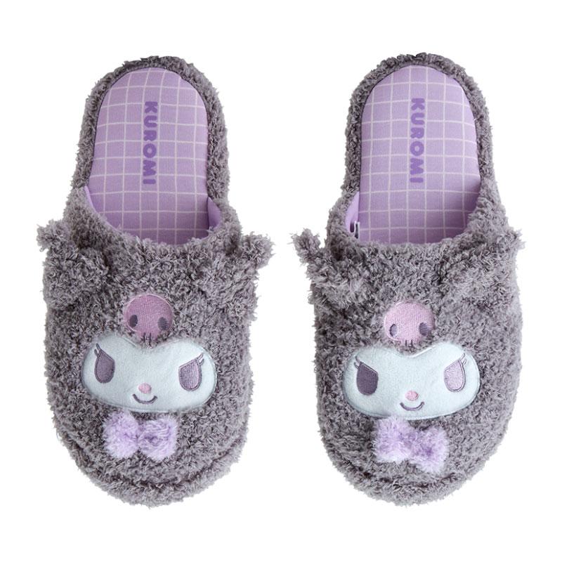 Kuromi Slipper Face Shape Sanrio Japan 2024