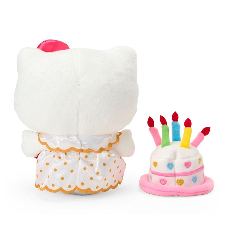 Hello Kitty Plush Doll Birthday Gift Box Strawberry Cake Sanrio Japan 2025