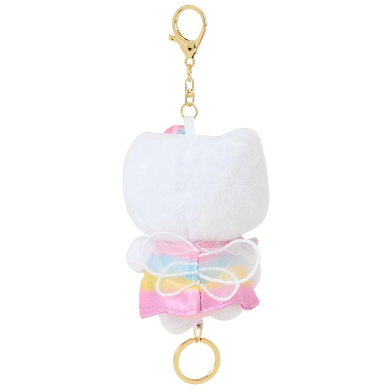 Hello Kitty Plush Mascot Holder Keychain with Reel Fairy Sanrio Japan 2025