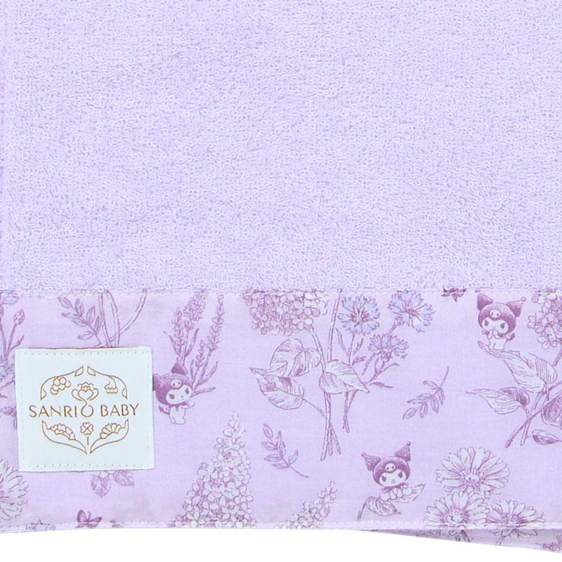 Kuromi Baby Bath Towel Poncho Sanrio Japan 2025