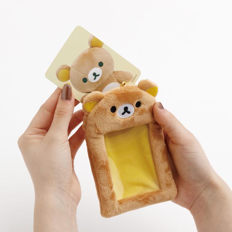 Rilakkuma Plush Photo Key Holder Brown San-X Japan 2025