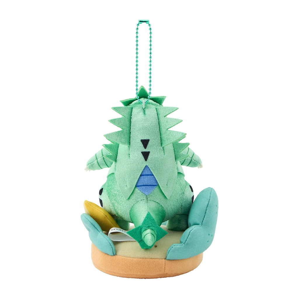Tyranitar Bangiras Plush Keychain with Field OTENKI TEAM Pokemon Center Japan
