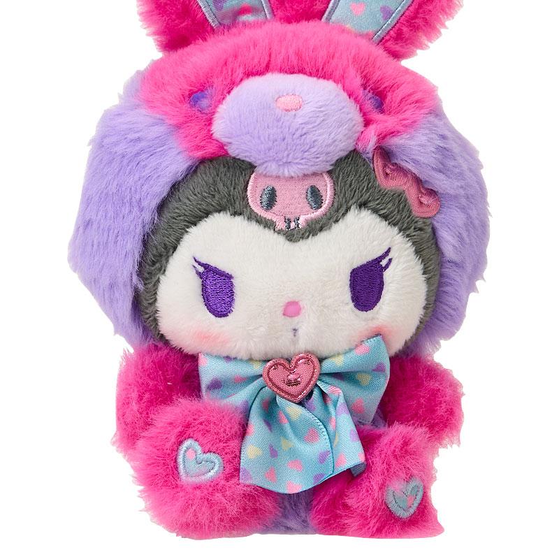 Kuromi Plush Mascot Holder Keychain Spring Rabbit Sanrio Japan 2025