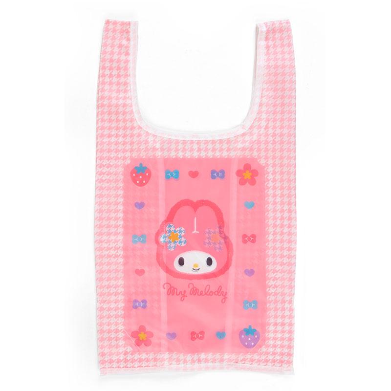 My Melody Eco Shopping Tote Bag Plush Pouch Flower Sanrio Japan 2024