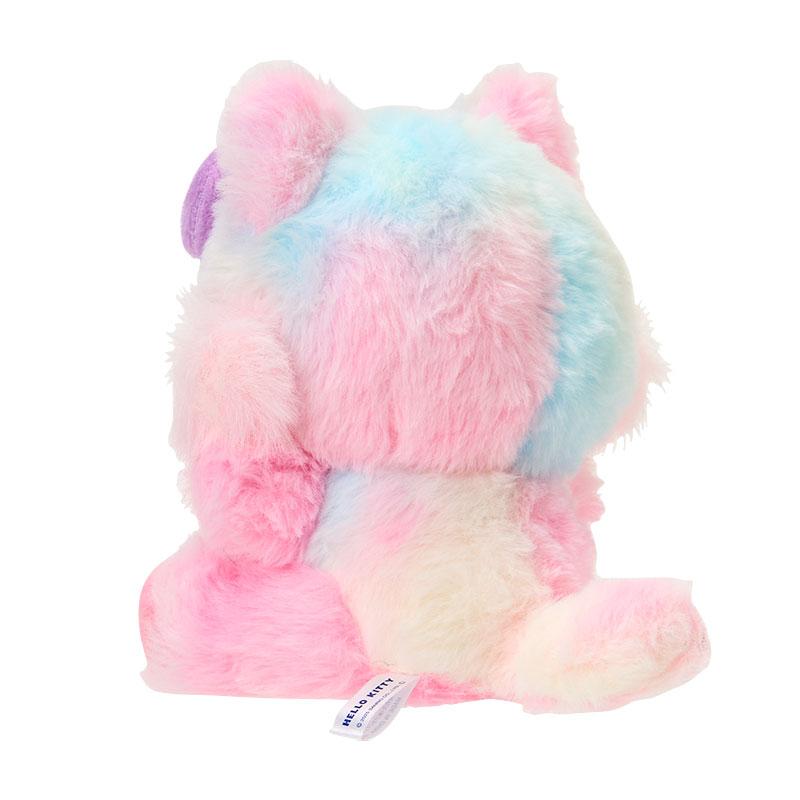 Hello Kitty Plush Keychain Fur Face Cat Pink Sanrio Japan 2025