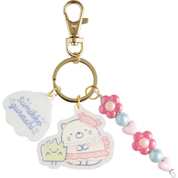 Sumikko Gurashi Neko Cat Keychain Key Holder Penguin Lagoon