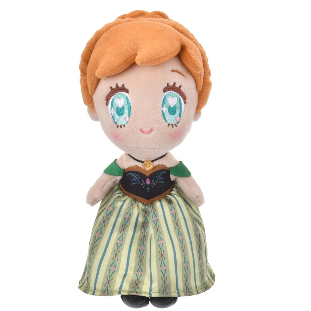 FROZEN Coronation Anna Plush Doll TINY Disney Store Japan 2025