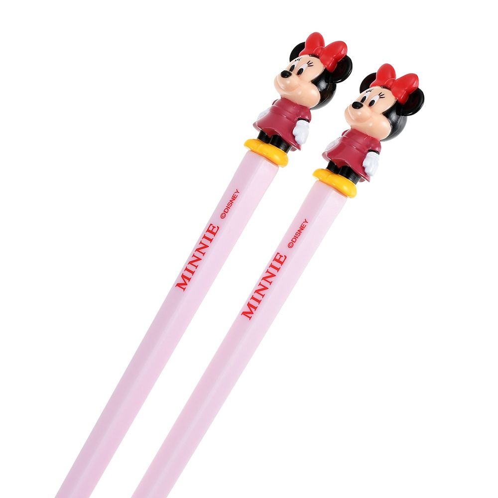 Minnie Mascot Chopsticks Pink Disney Store Japan 2025