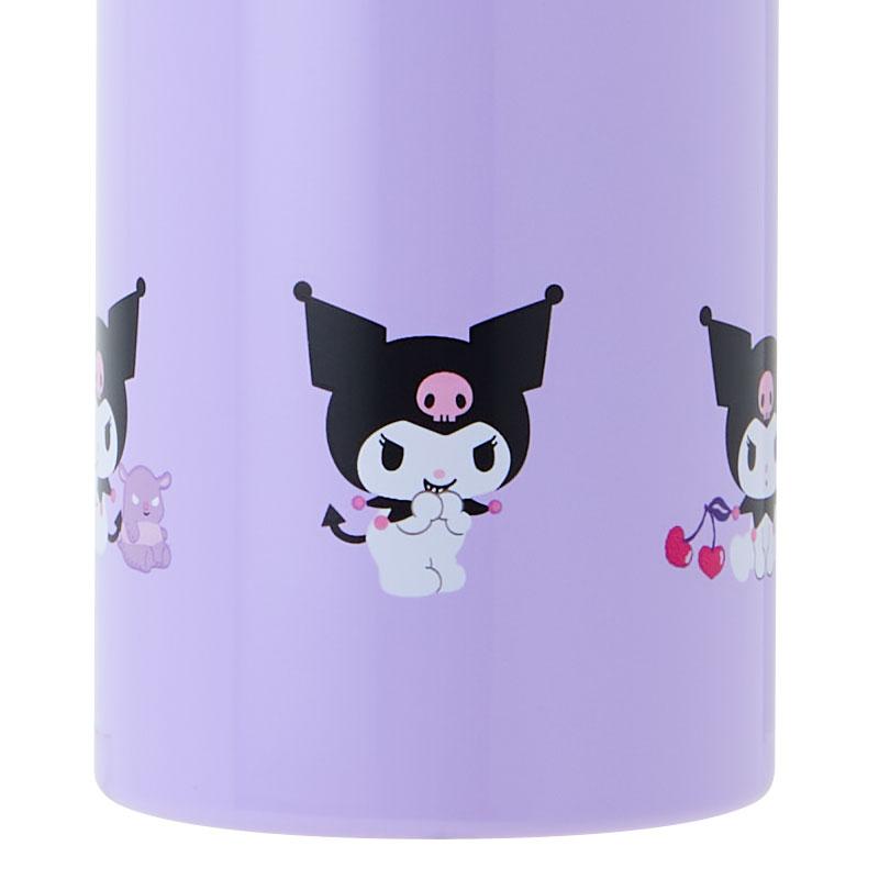 Kuromi Stainless Bottle 460ml Purple Sanrio Japan