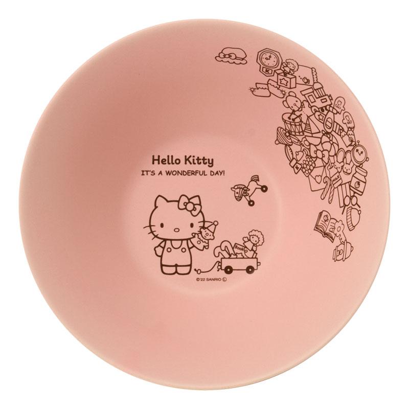 Hello Kitty Bowl 21cm Mino ware Pink Sanrio Japan 2025