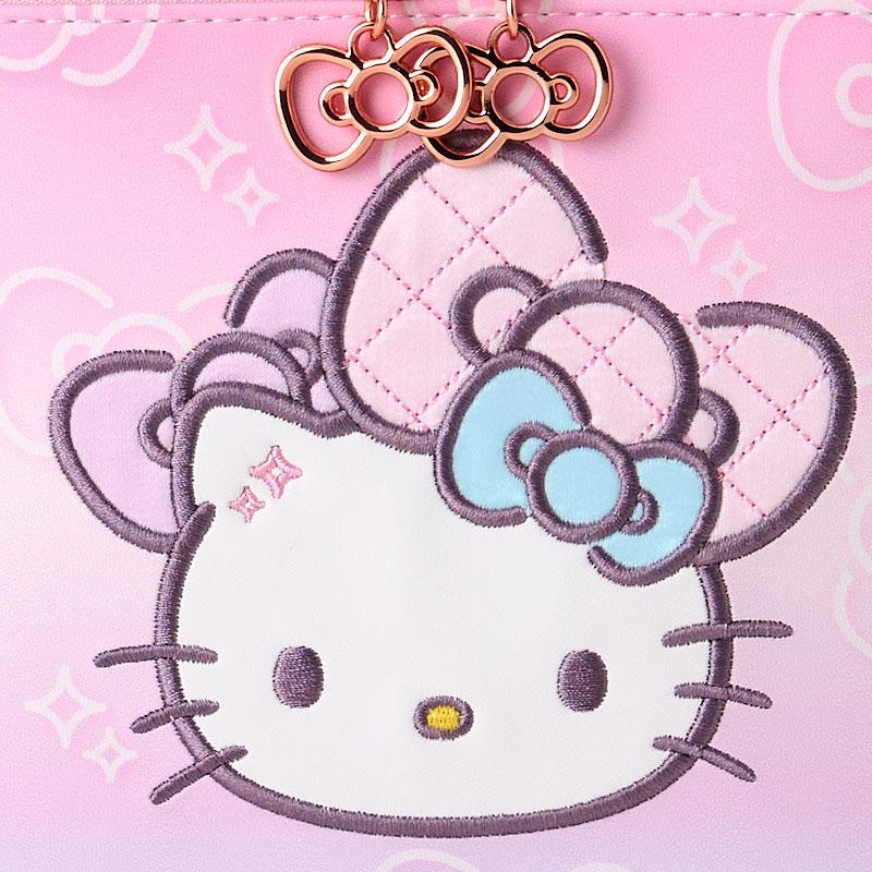 Hello Kitty Vanity Pouch Birthday 50th The Fashionable Ribbons Sanrio Japan 2024