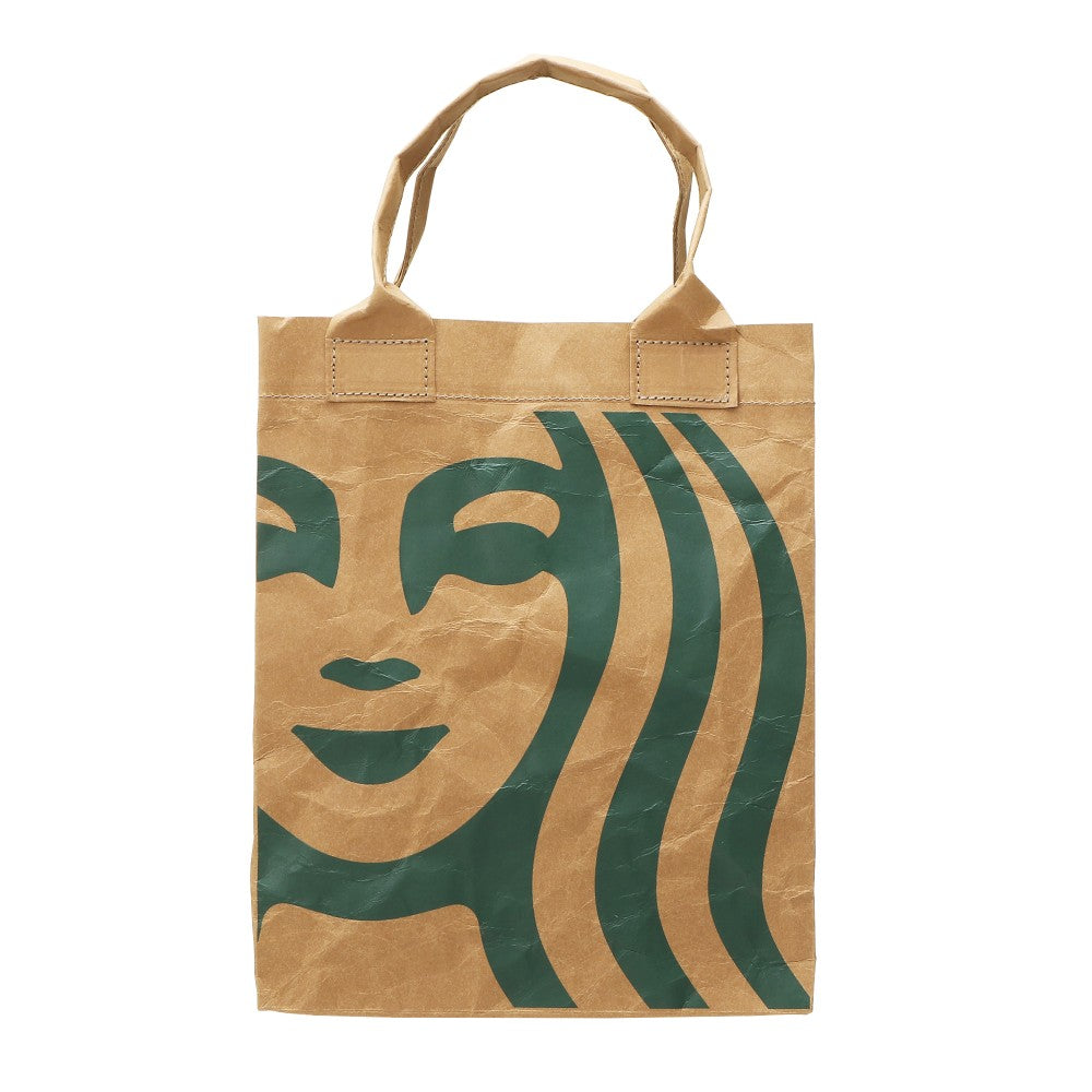 Starbucks Japan Kraft Paper Shopper S Eco Shopping Tote Bag