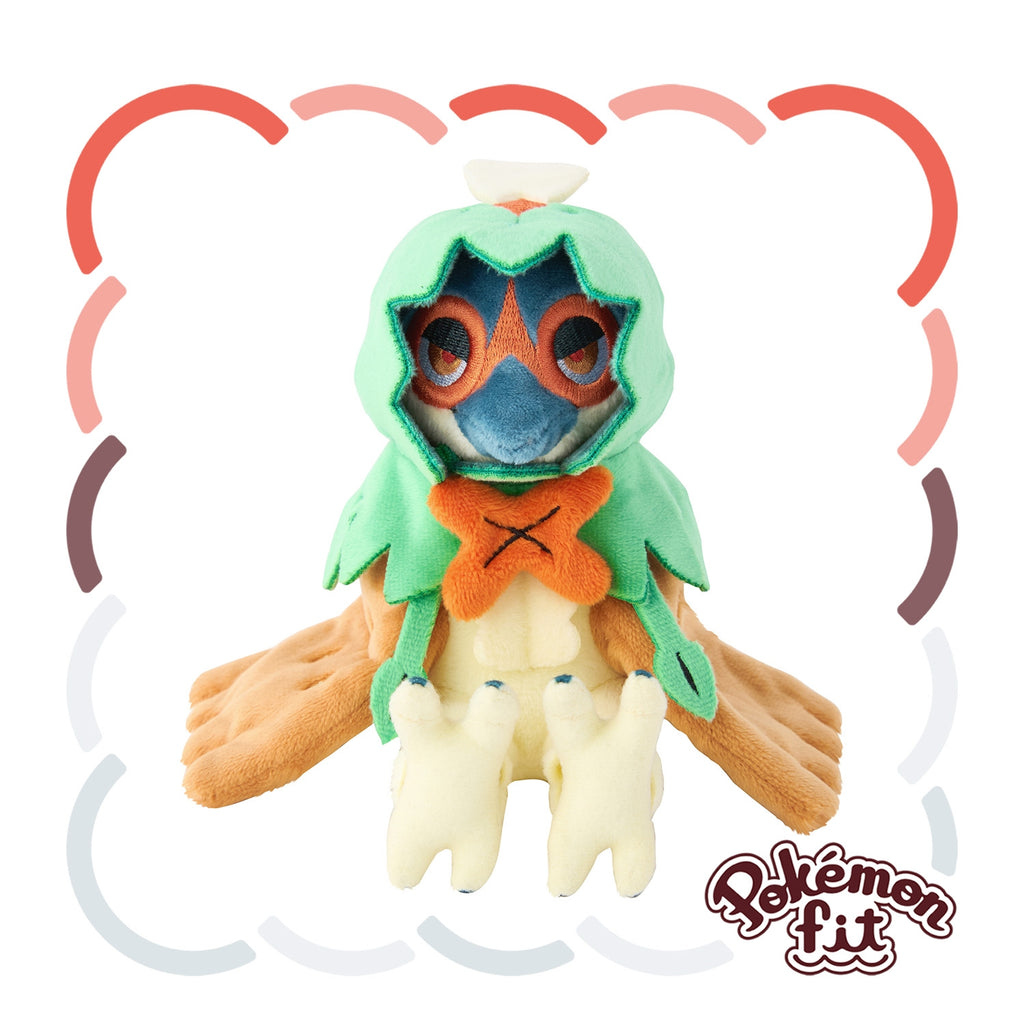 Decidueye Junaiper Plush Doll Sun & Moon Pokemon fit Center Japan #724