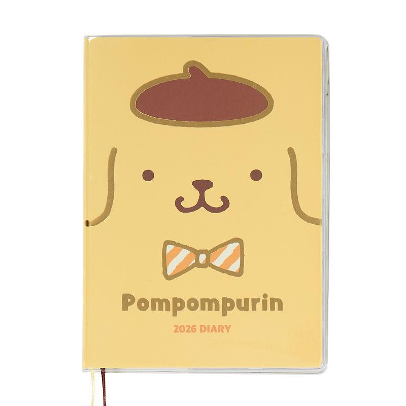 Pom Pom Purin 2026 Schedule Book B6 Weekly Block Sanrio Japan