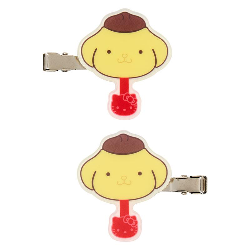 Pom Pom Purin Hair Clip Sanrio Characters Chocolate Japan