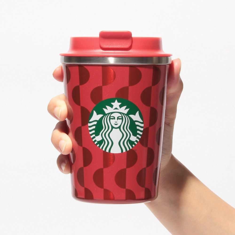 Starbucks Japan Holiday 2024 StainlessTumbler Red 355ml Christmas