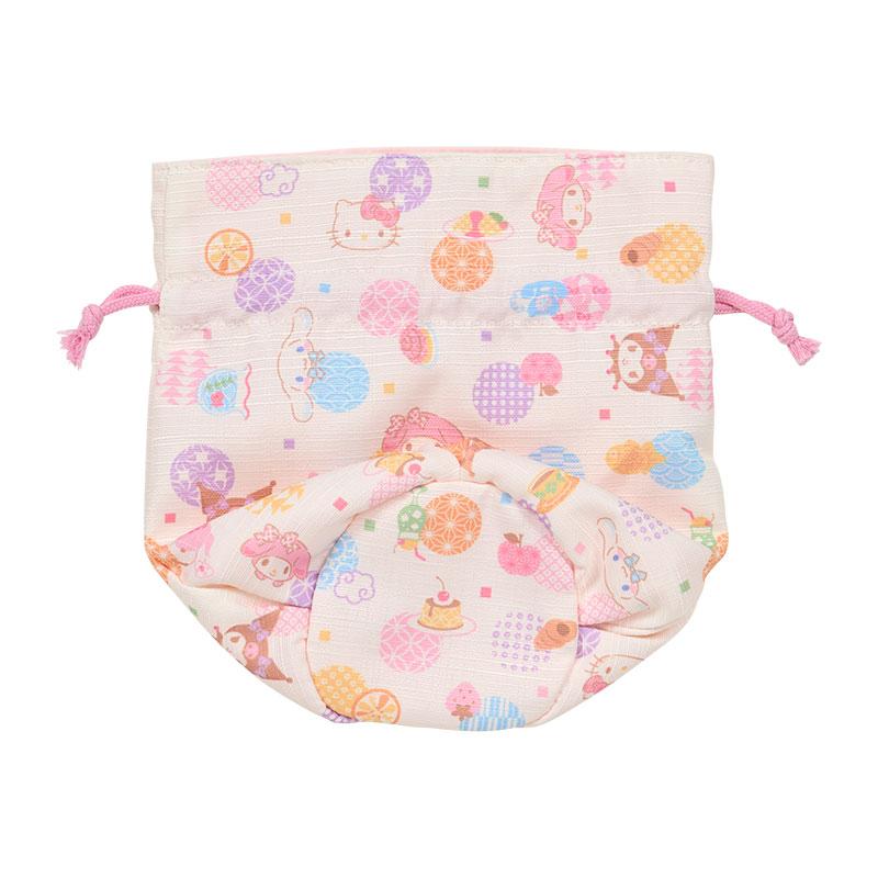 Sanrio Japan Character Drawstring Pouch Nagomi Pastel