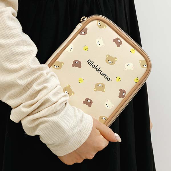 Rilakkuma Medicine Notebook Pouch Simple San-X Japan 2024