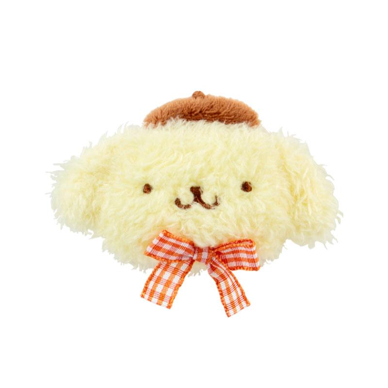 Pom Pom Purin Plush Hair Clip Face Shape Sanrio Japan 2024