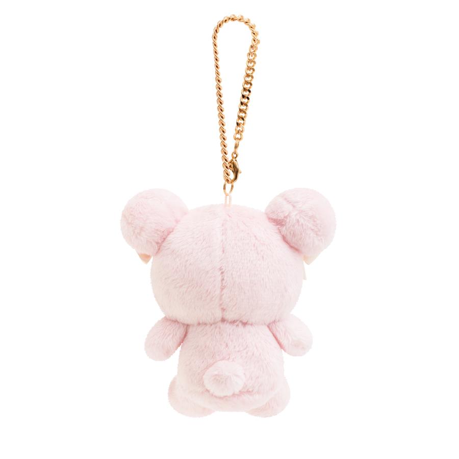 Bear Keychain Bag Charm Pink Maison de FLEUR Rilakkuma San-X Japan 2024