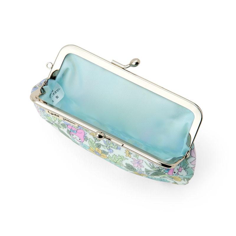My Melody Liberty Fabrics Mini Clasp Pouch Blue Sanrio Japan 2025