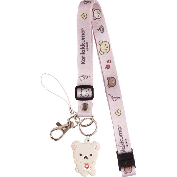 Korilakkuma Necklace Neck Strap BASIC RILAKKUMA San-X Japan 2025