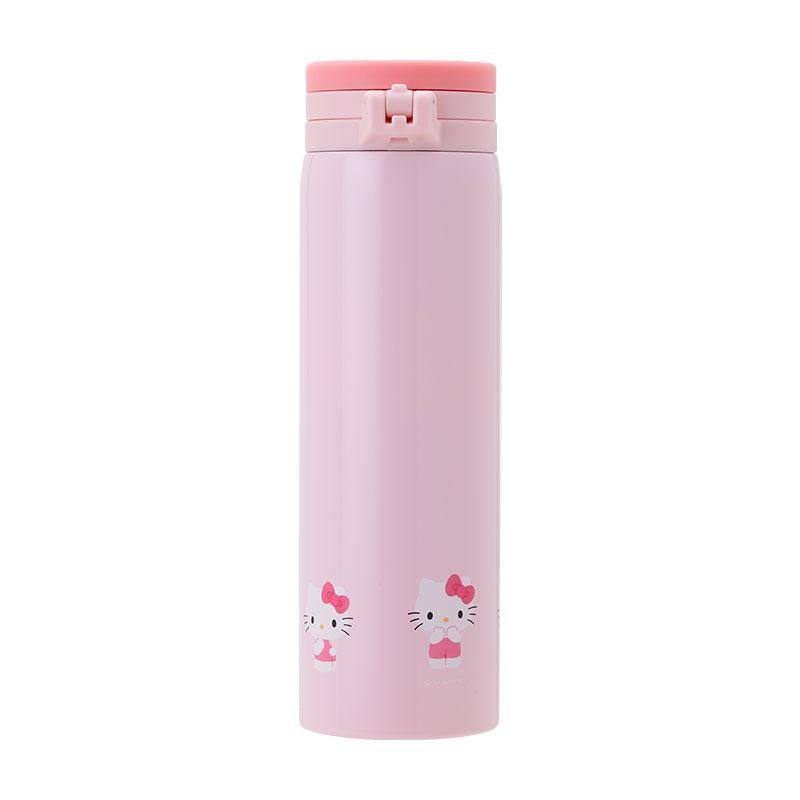 Hello Kitty Stainless Bottle 460ml Pink Sanrio Japan