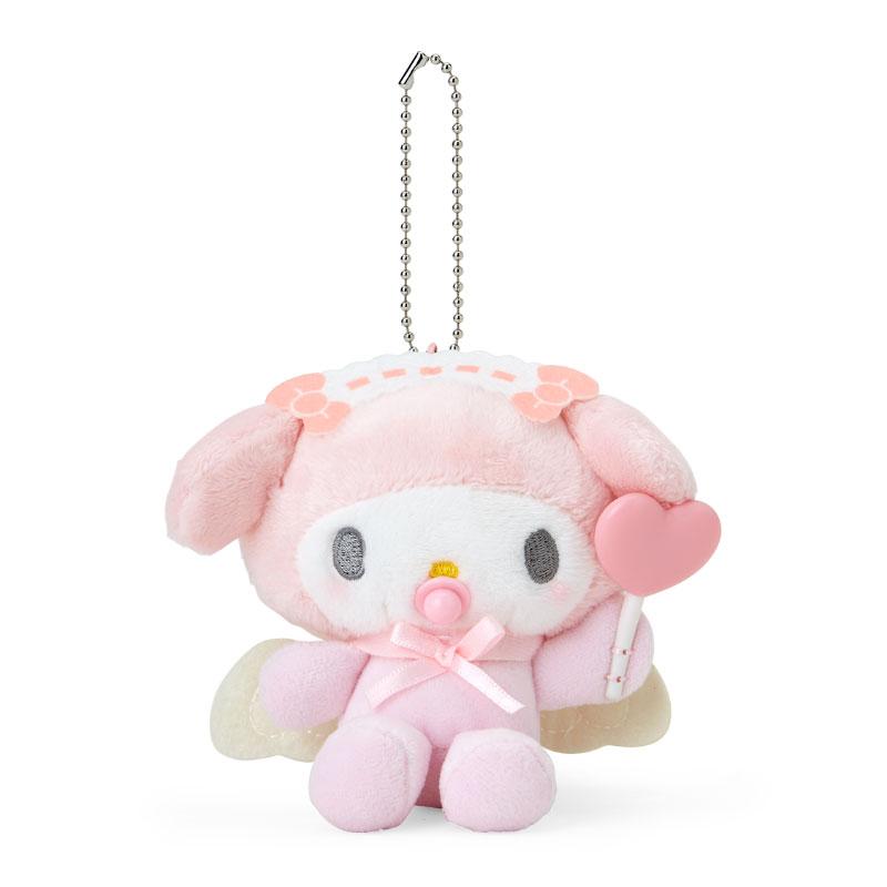 My Melody Plush Mascot Holder Keychain Baby Angel Sanrio Japan 2024