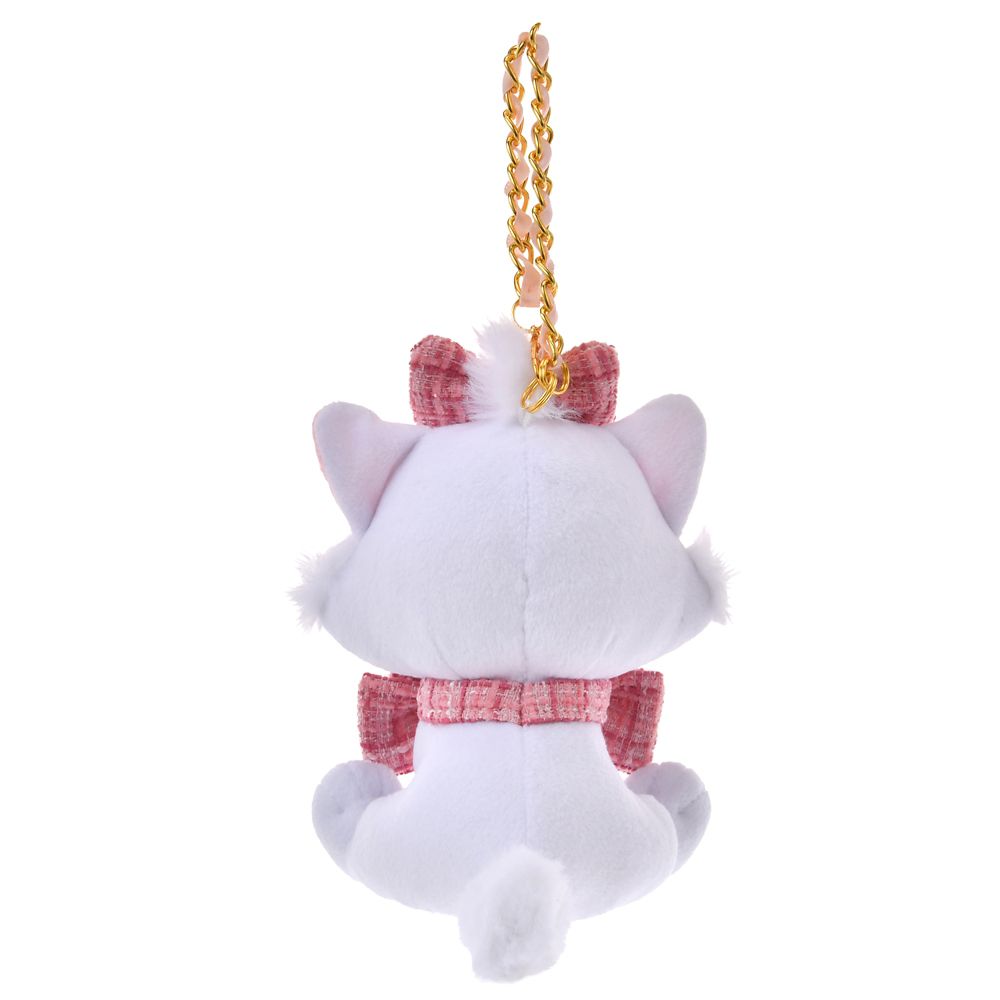 The Aristocats Marie Cat Plush Keychain TWEED STYLE Disney Store Japan 2025