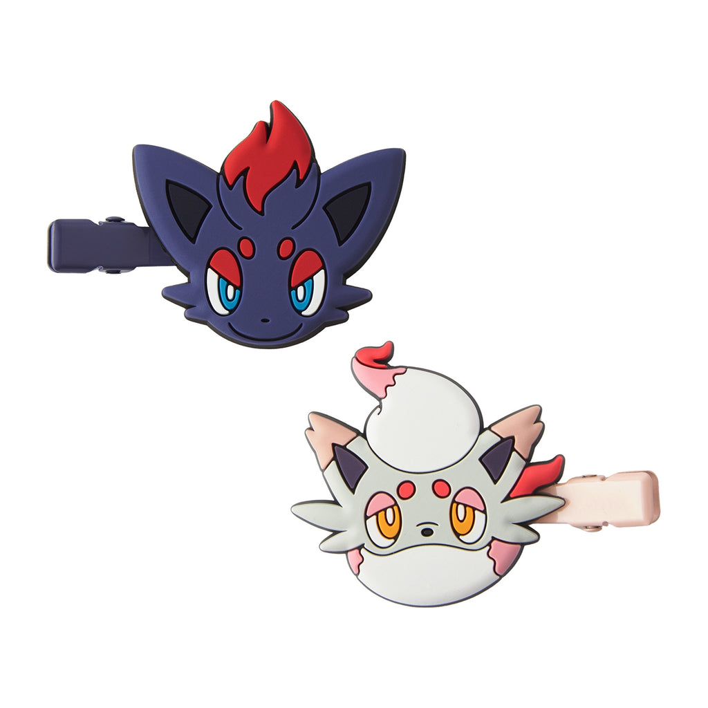 Hisuian Zorua & Zorua Zoroa Hair Clip Pokemon Accessory Center Japan 2025 #93