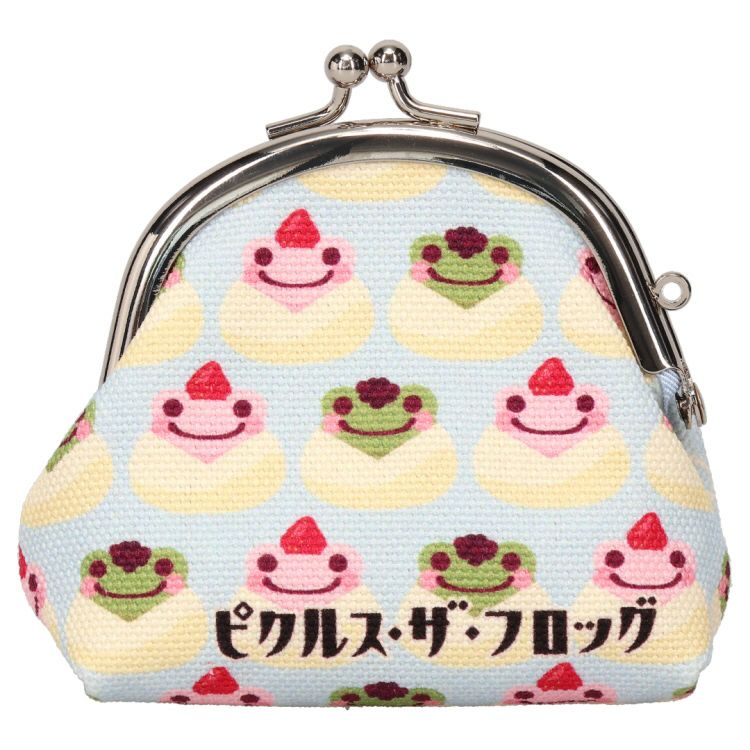 Pickles the Frog Clasp Pouch Retro Cafe Matcha AYANOKOJI Japan 2025