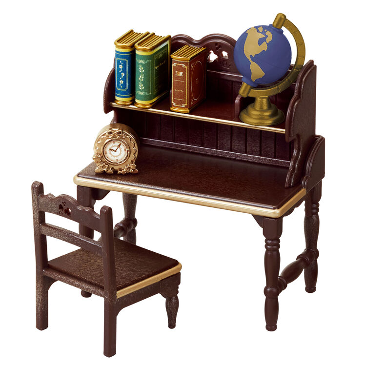 Sylvanian Families Classic Brown Writing Desk Furniture EPOCH Japan