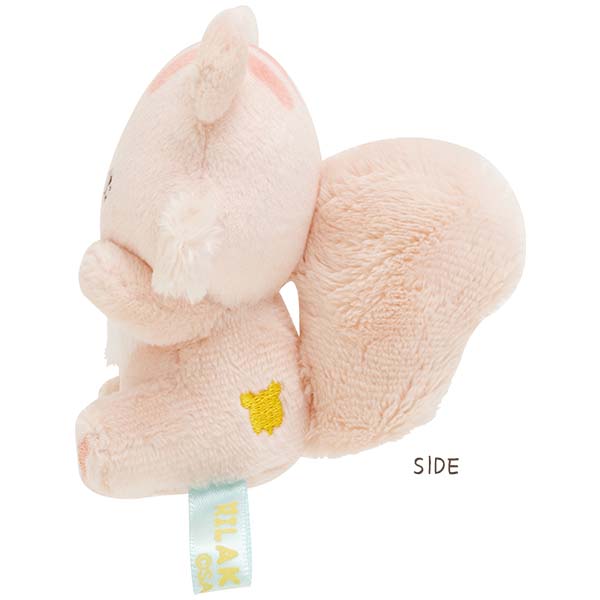 Sakura Squirrel mini Tenori Plush Doll Manpuku Maku maku San-X Japan Rilakkuma