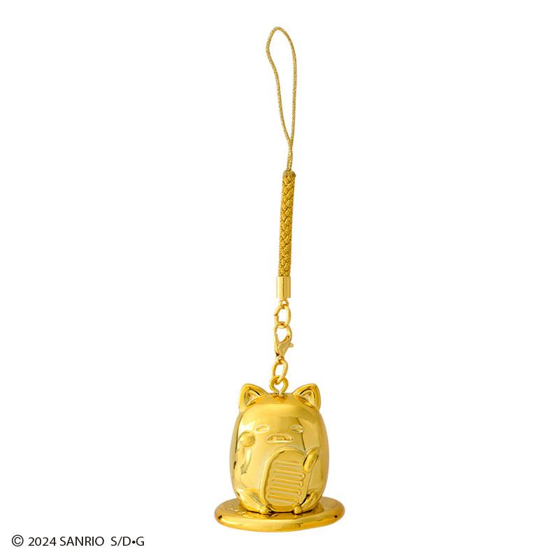 GUDETAMAさんせんよう Gudetama Egg Netsuke Gold Color Sanrio Japan New Year 2025
