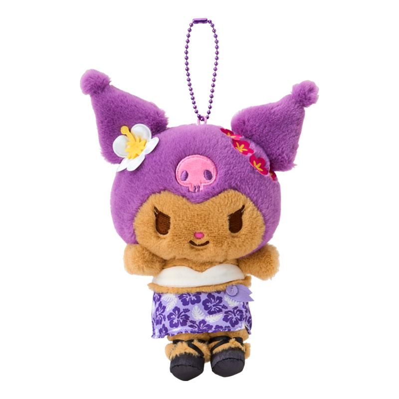 Kuromi Plush Mascot Holder Keychain Tokonatsu Vacation Sanrio Japan 2025