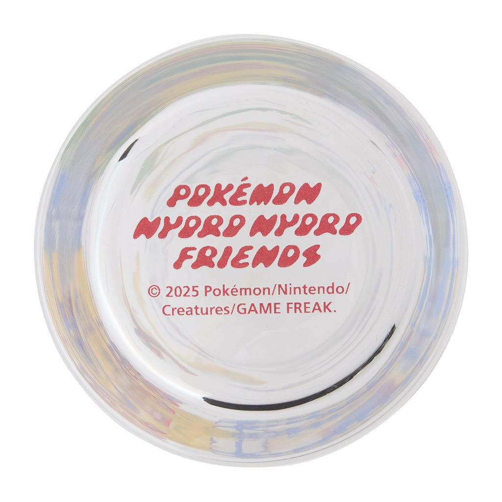 POKEMON NYORO NYORO FRIENDS Glass Cup Long Tumbler Pokemon Center Japan 2025