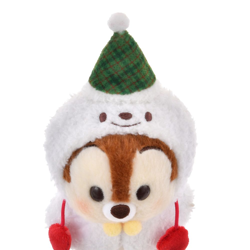 Chip Plush Doll Snowman Urupocha-chan Disney Store Japan Christmas 2025