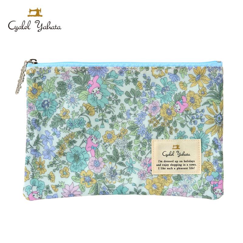 My Melody Flat Pouch Flower Blue Liberty Sanrio Japan 2025