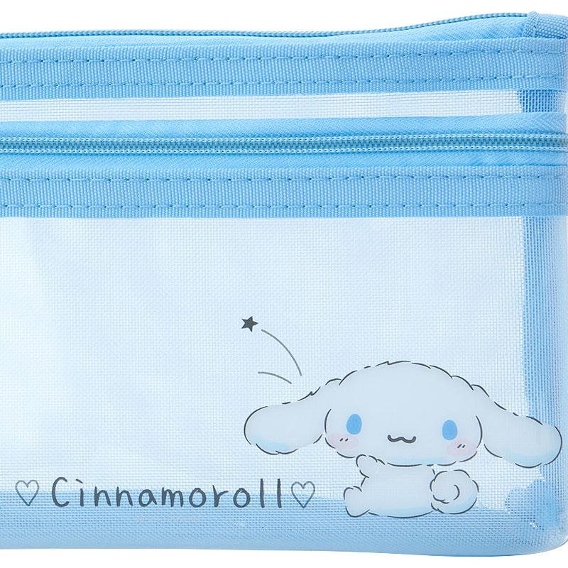 Cinnamoroll Flat PVC Pen Case Pencil Pouch Sanrio Japan 2024