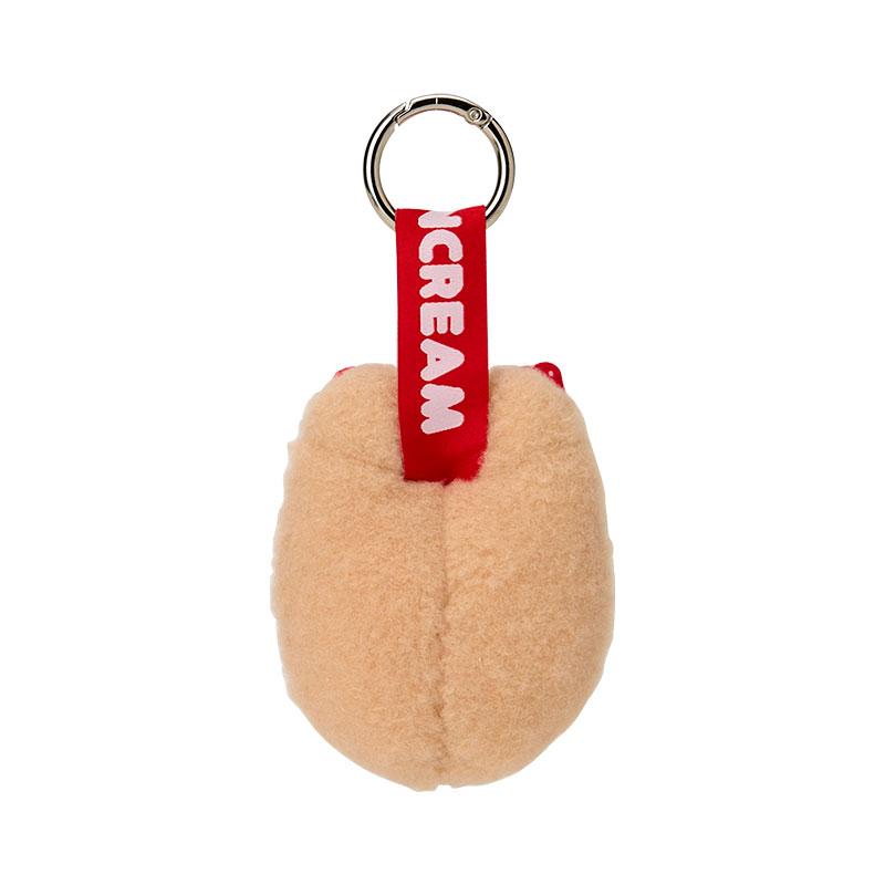 Marron Cream Plush Keychain Face Tag Sanrio Japan 2025