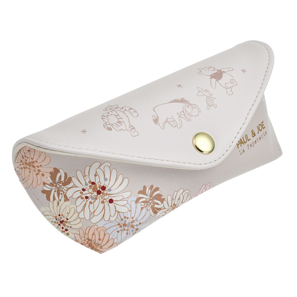 PAUL & JOE Winnie the Pooh Piglet Glasses Case Chrysanthemum Disney Store Japan