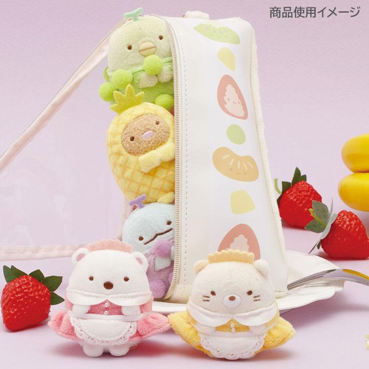 Sumikko Gurashi Tokage Lizard mini Tenori Plush Doll Fruit Parlor San-X Japan
