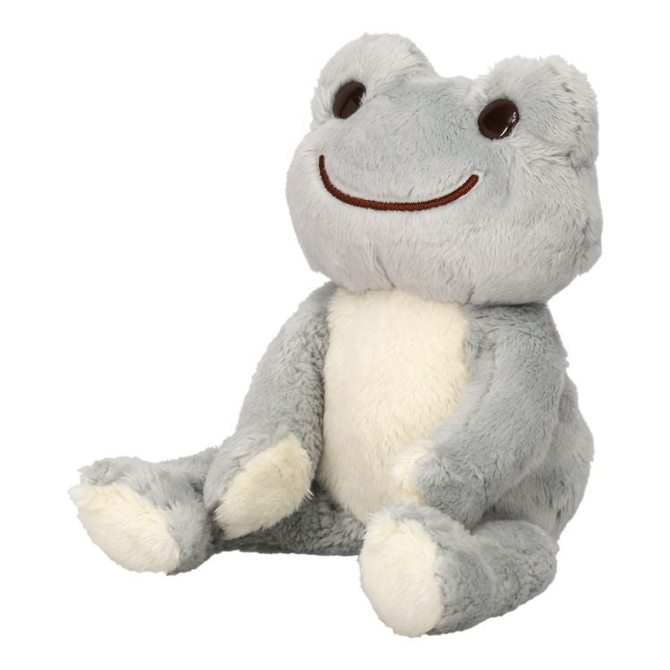 Pickles the Frog Pocket Plush Doll Cloud Gray Japan 2024