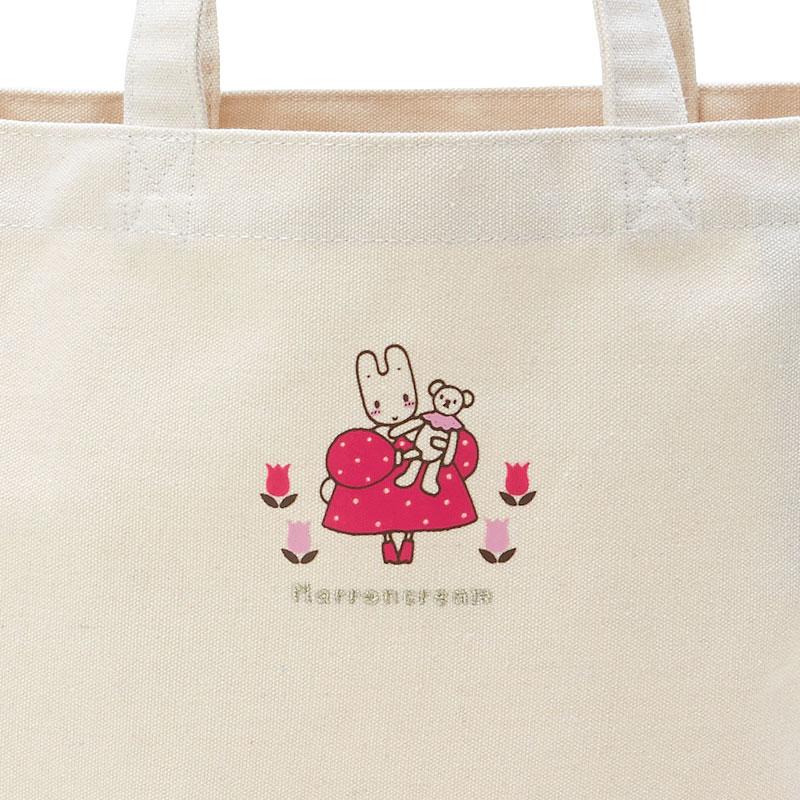 Marron Cream A4 Tote Bag Flower Sanrio Japan 2024