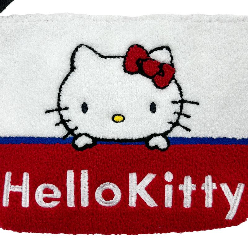 Hello Kitty Pouch Sagara Embroidery White Sanrio Japan 2024